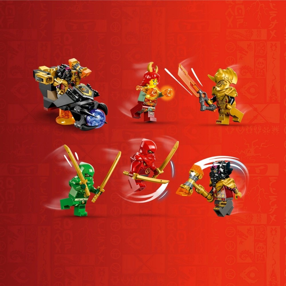 LEGO NINJAGO 71793 Heatwave a jeho transformační lávový drak