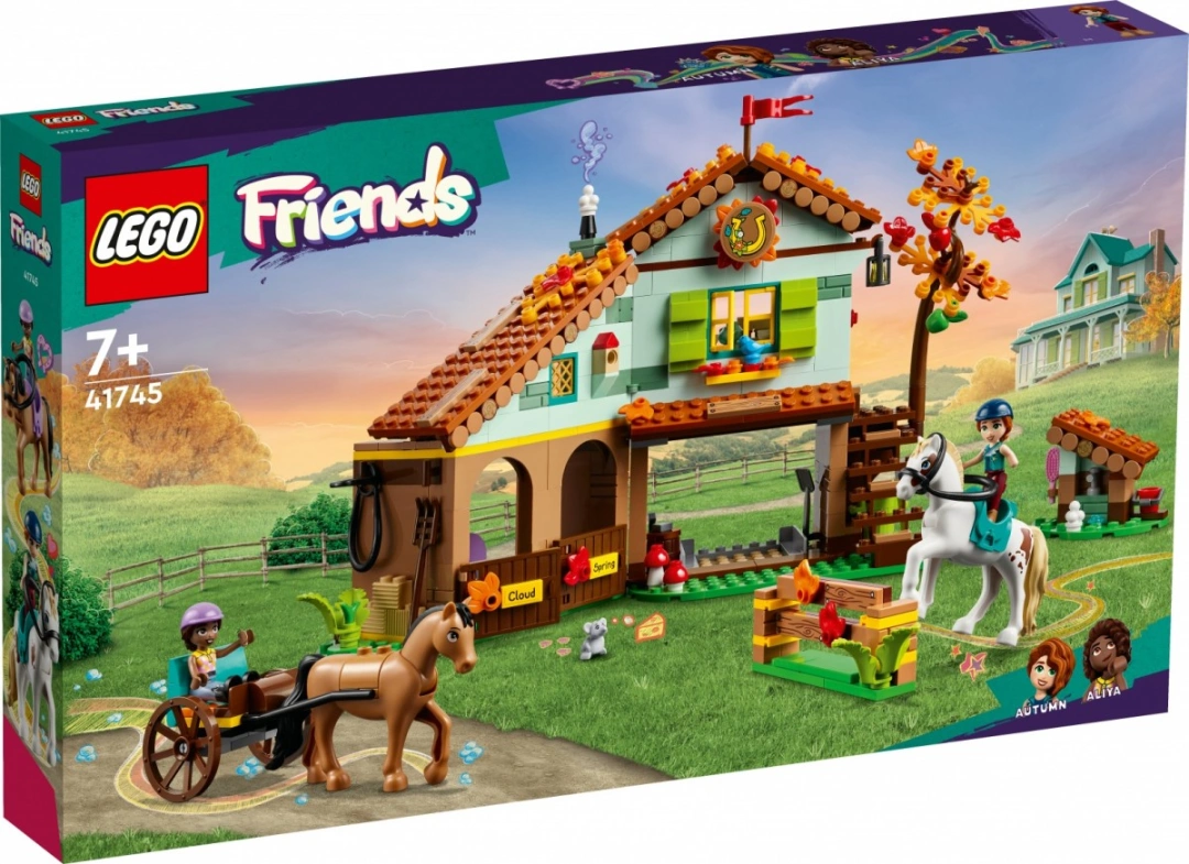 LEGO Friends 41745 Autumn a její koňská stáj