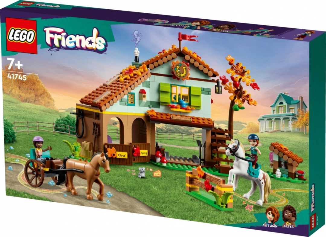 LEGO Friends 41745 Autumn a její koňská stáj