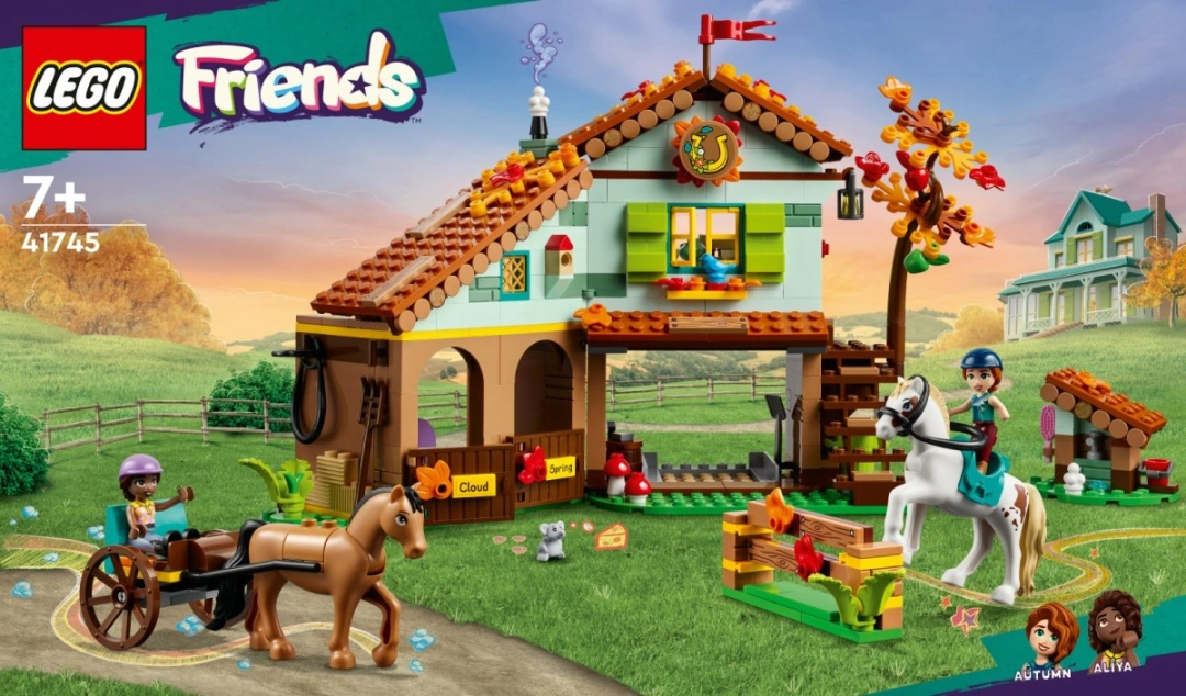 LEGO Friends 41745 Autumn a její koňská stáj