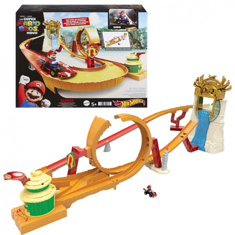 Hot Wheels Mario Kart Kongův ostrov závodní dráha HMK49