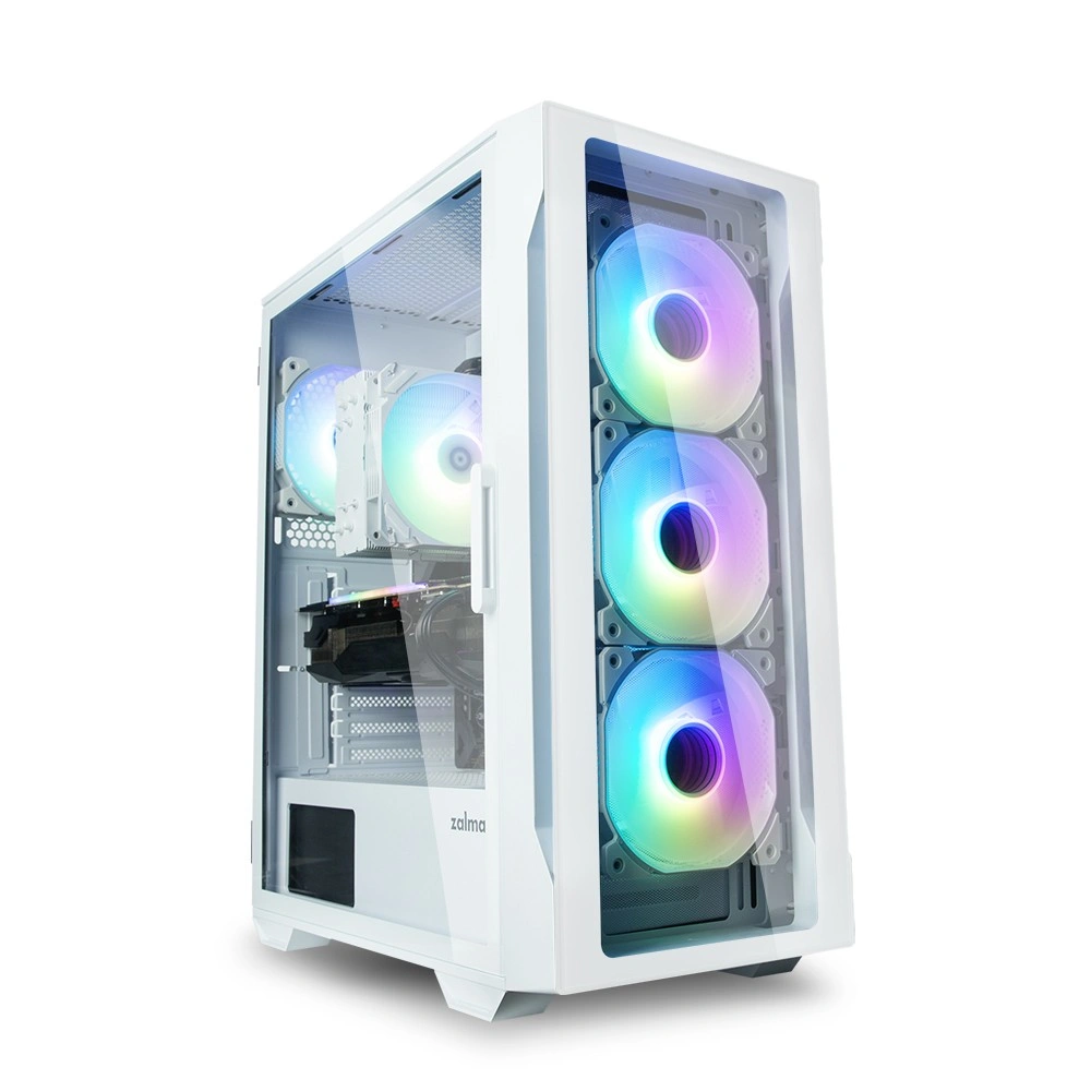 Zalman skříň I3 Neo / middle tower / ATX / 4x120 ARGB RGB / 2xUSB 3.0 / 1xUSB 2.0 / skl. přední pane