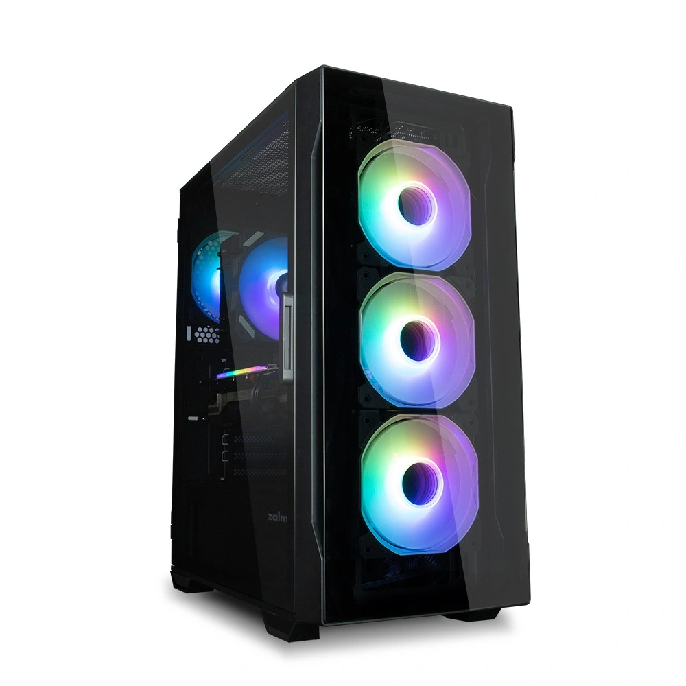 Zalman skříň I3 Neo / middle tower / ATX / 4x120 ARGB fan / 2xUSB 3.0 / 1xUSB 2.0 / skl. přední pane