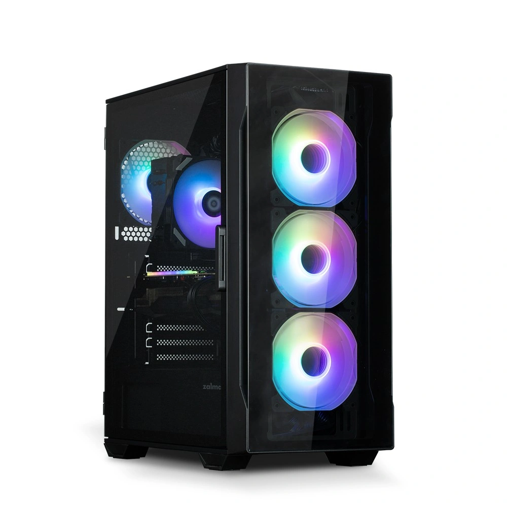 Zalman skříň I3 Neo / middle tower / ATX / 4x120 ARGB fan / 2xUSB 3.0 / 1xUSB 2.0 / skl. přední pane