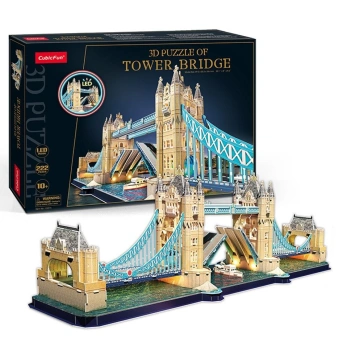 CubicFun Puzzle 3D - Tower Bridge led