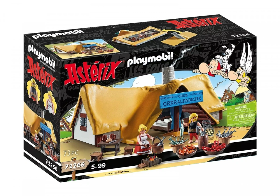 PLAYMOBIL 71266 Asterix: Unhygienixova chatrč