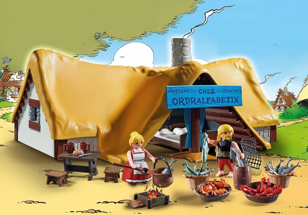 PLAYMOBIL 71266 Asterix: Unhygienixova chatrč