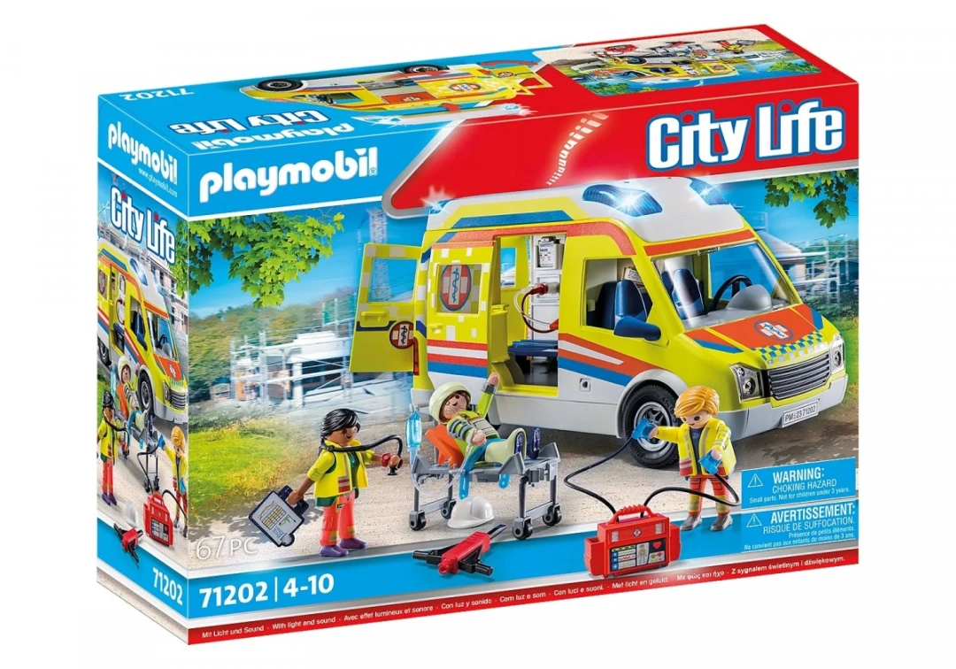 Playmobil 71202 Sanitka se zvukem a světlem