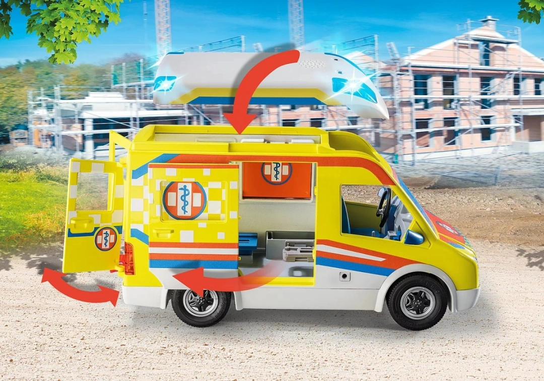 Playmobil 71202 Sanitka se zvukem a světlem