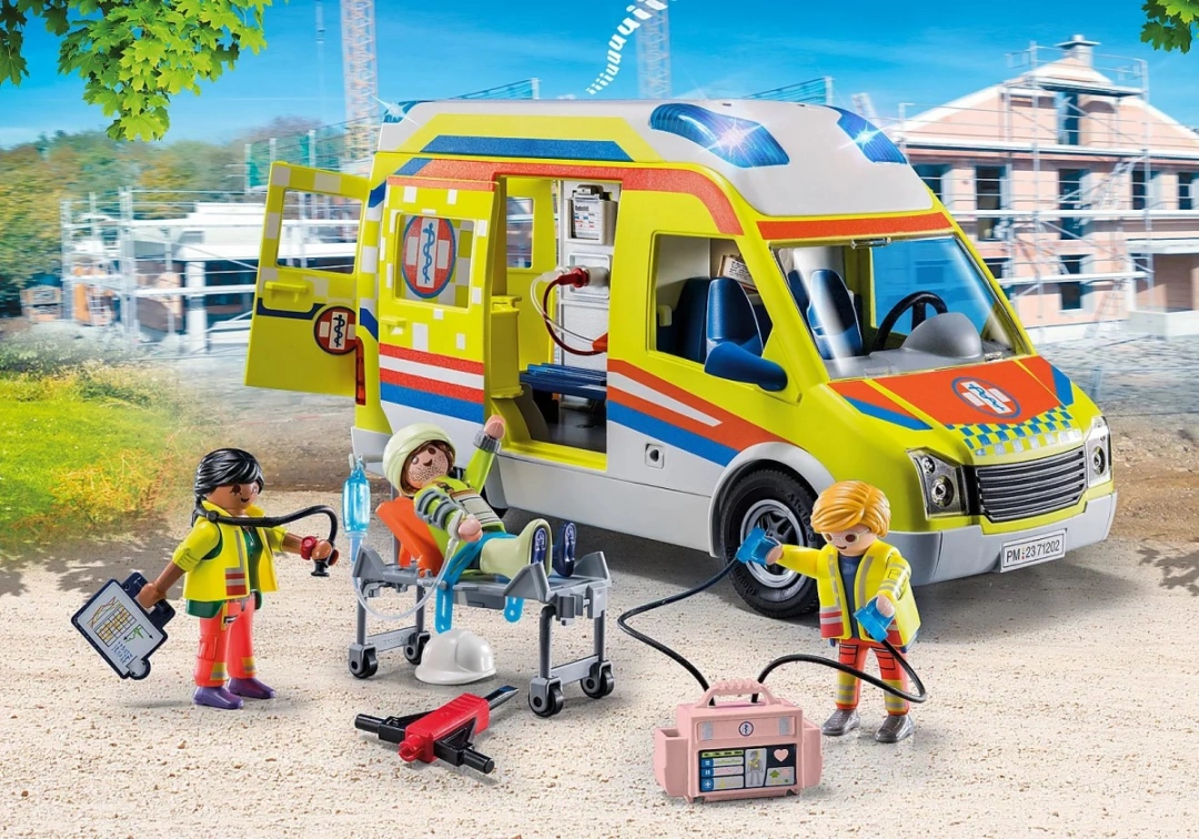 Playmobil 71202 Sanitka se zvukem a světlem