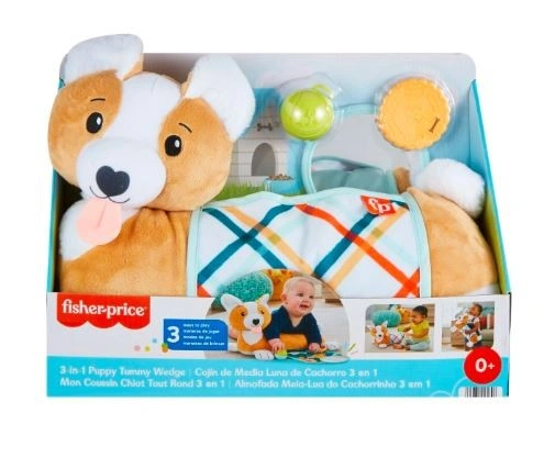 Fisher-Price Polštářek pod bříško pejsek HJW10