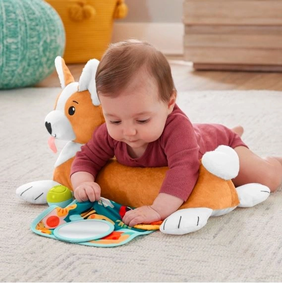 Fisher-Price Polštářek pod bříško pejsek HJW10