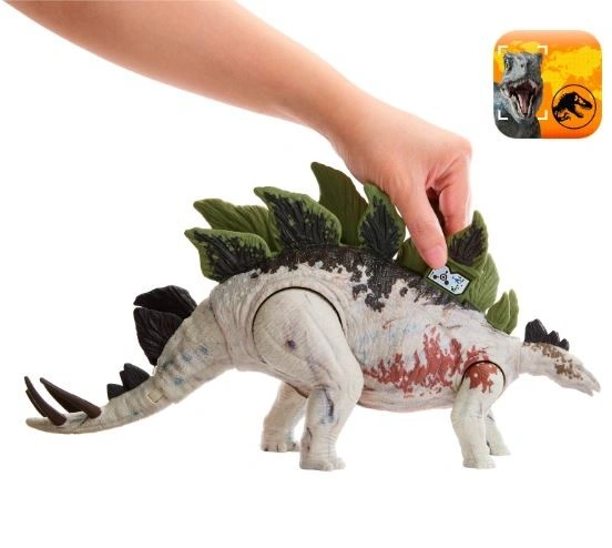 Mattel Jurassic World Obrovský útočící STEGOSAURUS HLP24 Mattel))