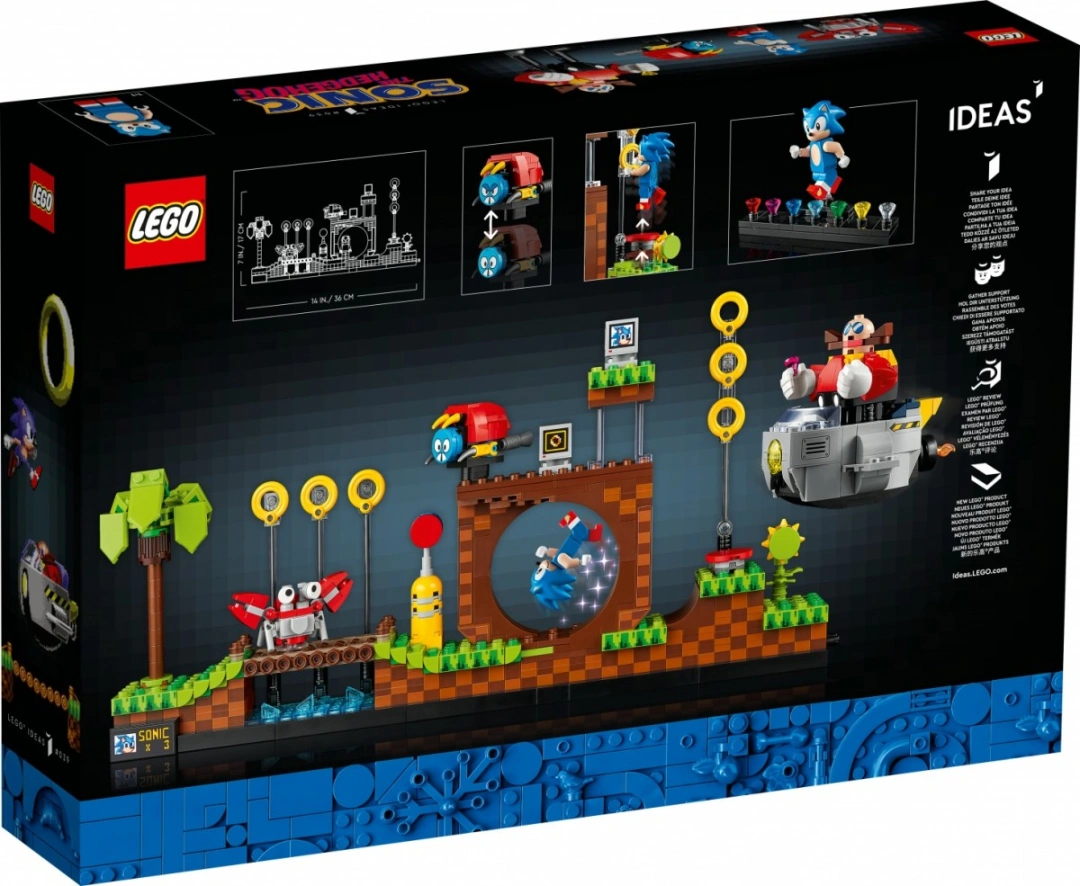 LEGO Ideas 21331 Sonic the Hedgehog – Green Hill Zone