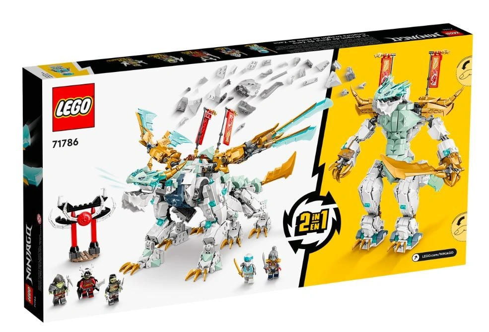 LEGO NINJAGO 71786 Zaneův ledový drak