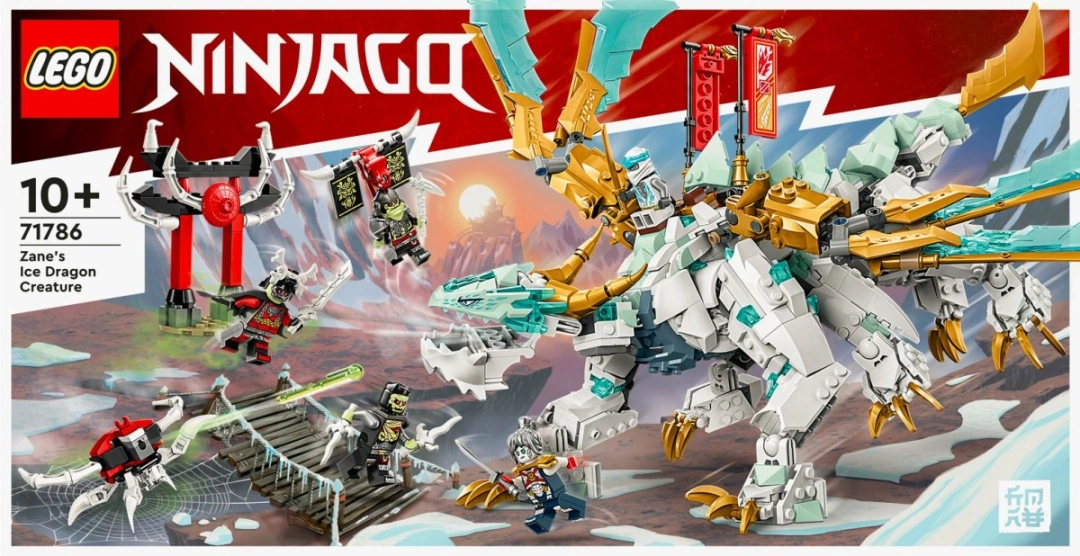 LEGO NINJAGO 71786 Zaneův ledový drak