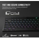 Corsair K100 AIR Wireless, Cherry MX Ultra Low Profile Tactile, US