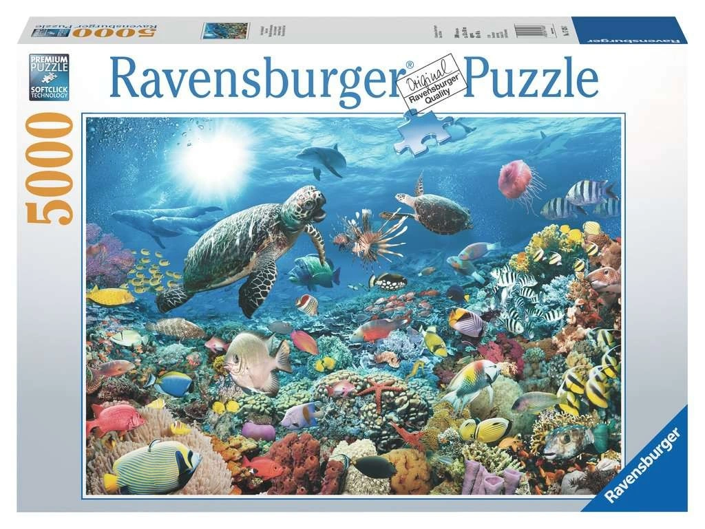 Ravensburger Puzzle Život na korálovém útesu 5000 dílků