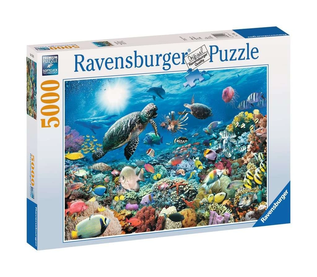 Ravensburger Puzzle Život na korálovém útesu 5000 dílků