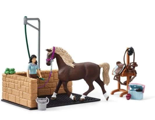 Schleich 42438 Mycí kout klubový s příslušenstvím