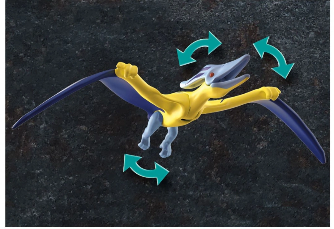 Playmobil Pteranodon útok ze vzduchu , Dinosauři, 50 dílků