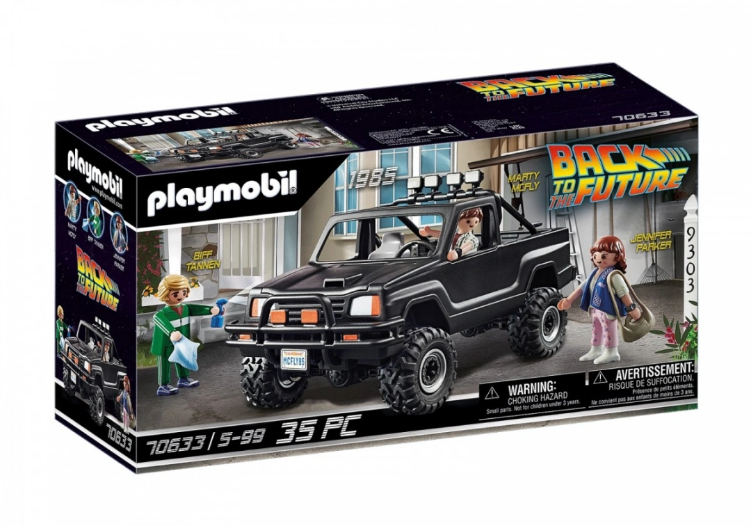 PLAYMOBIL 70633 Martyho kultovní Pick-up s hrdiny Marty McFly