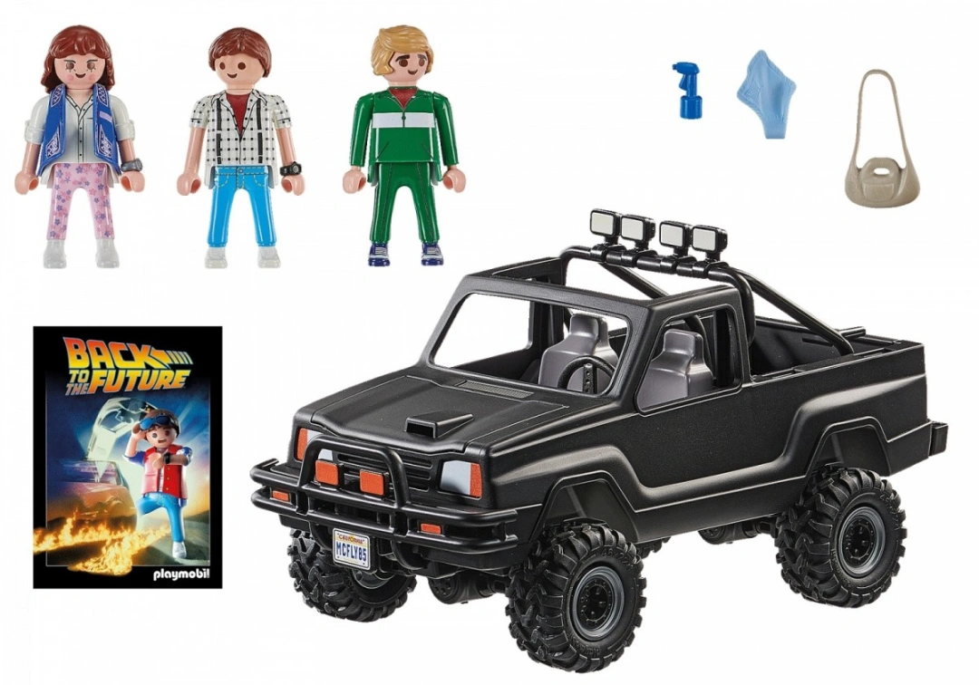 PLAYMOBIL 70633 Martyho kultovní Pick-up s hrdiny Marty McFly