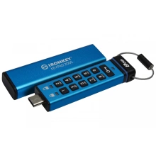 Kingston IronKey Keypad 200C, 8GB, blue