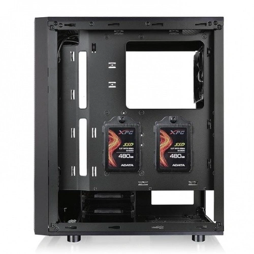 Thermaltake Versa J25 TG, okno, černá