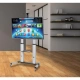 Stojak mobilny do dużych TV LCD/LED 60-100 cali 100kg VESA 2 półki