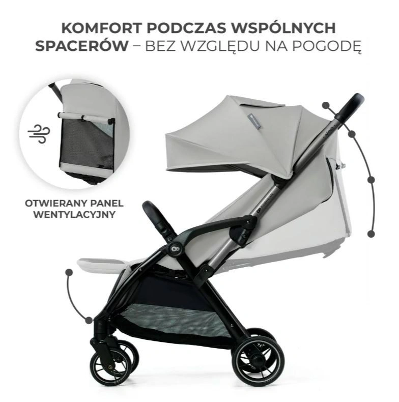 Kinderkraft APINO 2024 dove grey