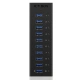 ICY BOX IB-AC6110, USB 3.0 Hub, 10-Port