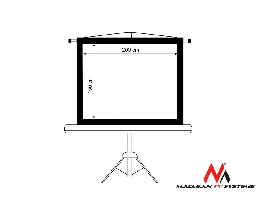 Maclean MC-595 se stativem 100