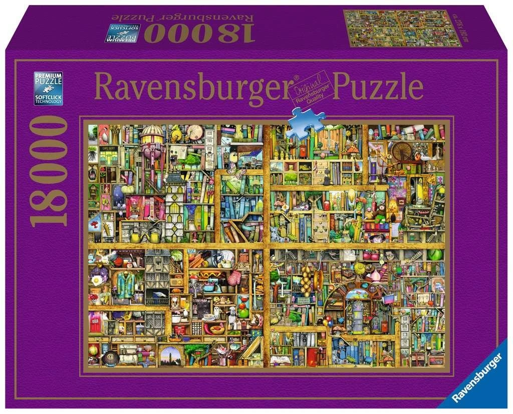 Ravensburger Puzzle Kouzelná knihovna 18000 dílků