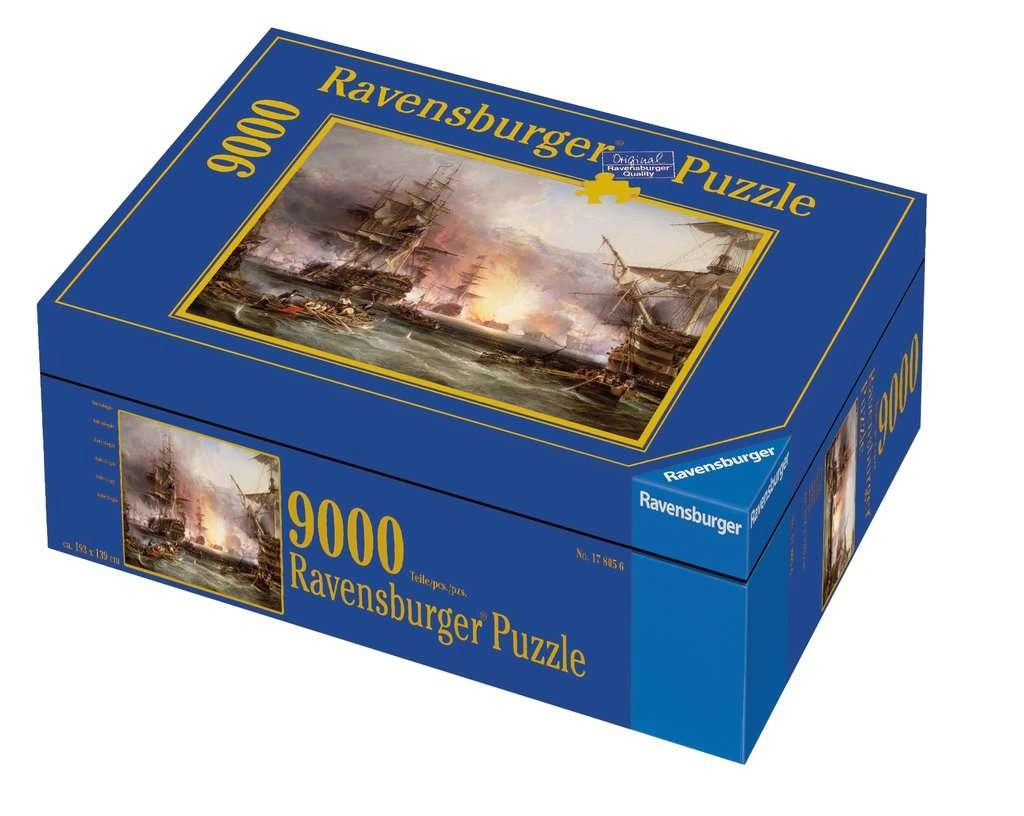 Ravensburger Puzzle Námořní bitva u Alžíru 9000 dílků