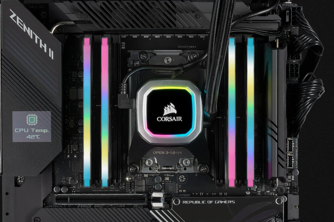 Corsair Vengeance RGB PRO SL DDR4 32GB (2x16GB) 3200 CL16, černá