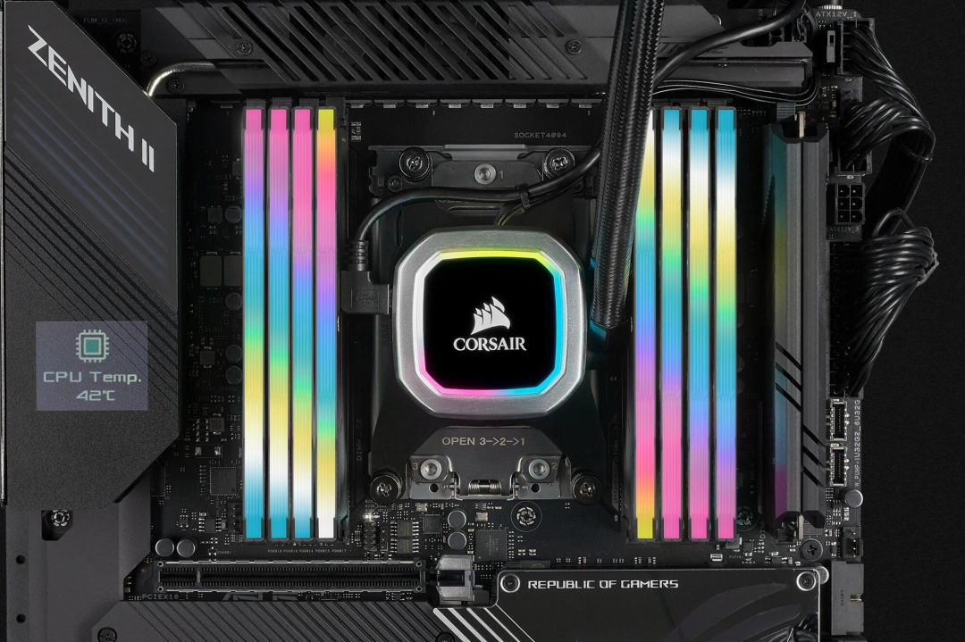 Corsair Vengeance RGB PRO SL DDR4 32GB (2x16GB) 3200 CL16, černá