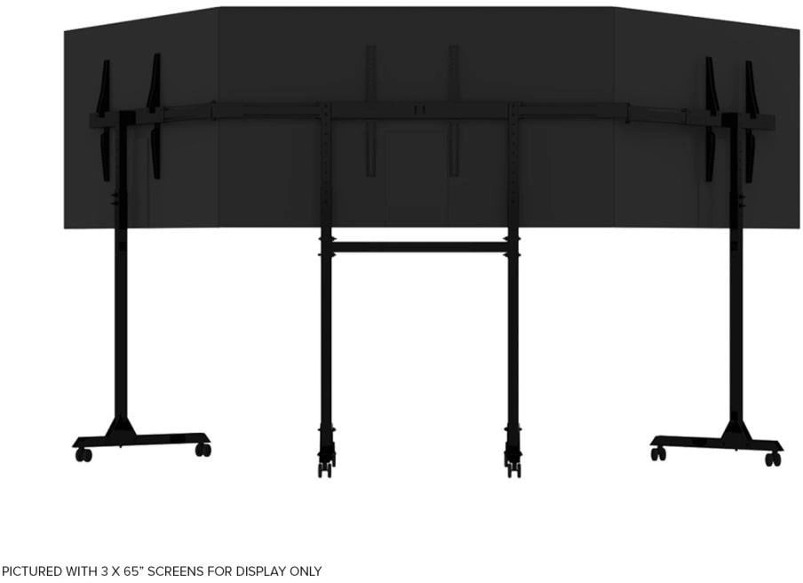 Next Level Racing Free Standing Triple Monitor Stand (NLR-A010)