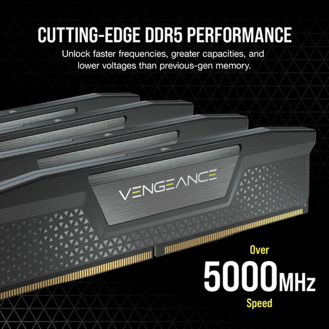 Corsair Vengeance Black DDR5 32GB (2x16GB) 4800 CL40