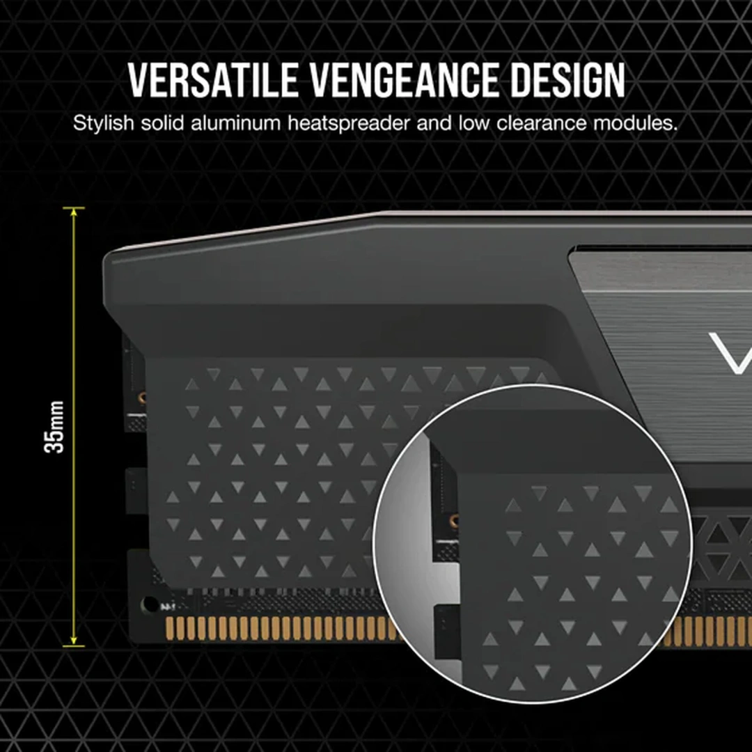 Corsair Vengeance Black DDR5 32GB (2x16GB) 4800 CL40