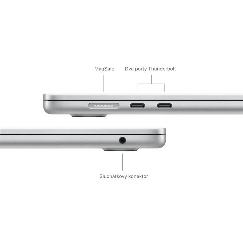 Apple MacBook Air 15" M3 10-GPU 8GB 512GB, Silver