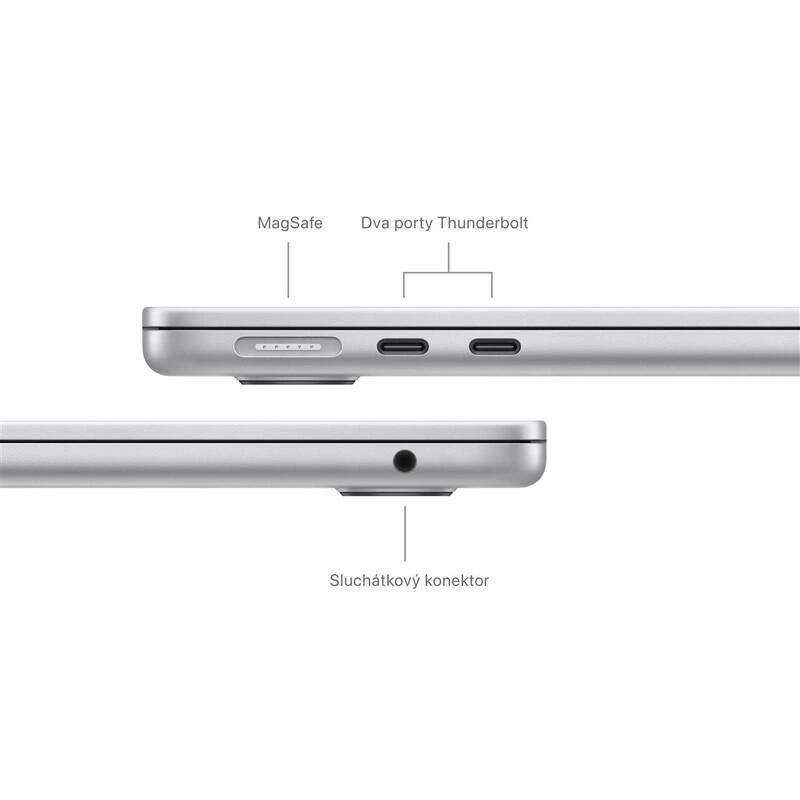 Apple MacBook Air 13" M3 10-GPU 8GB 512GB, Silver