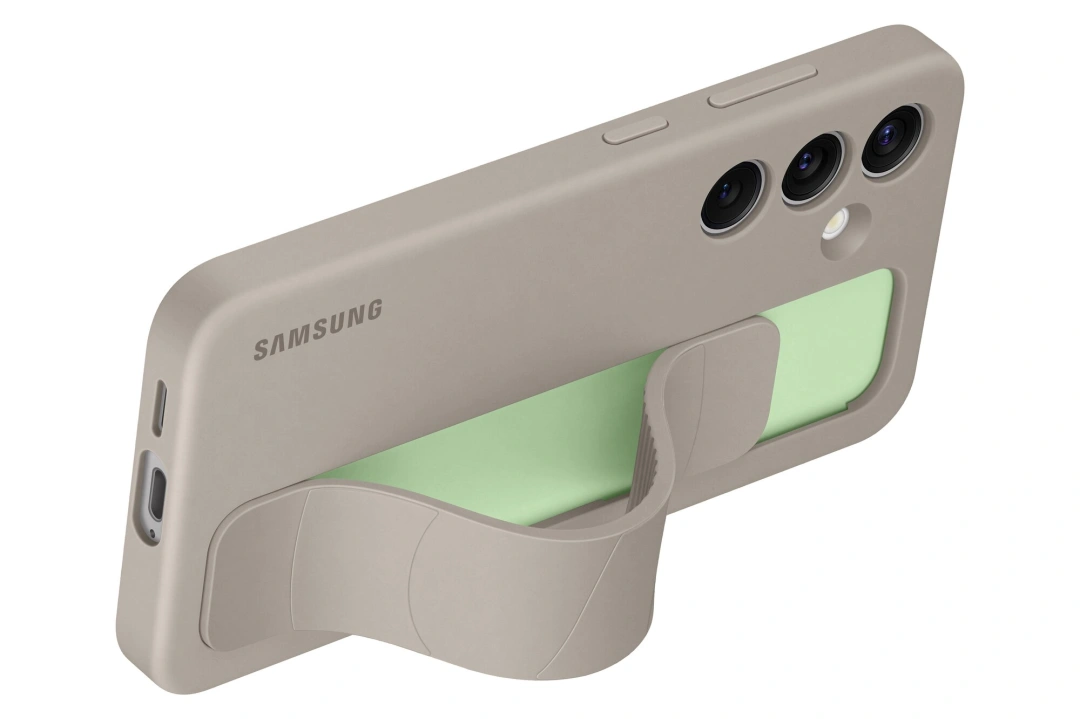 Samsung zadní kryt s poutkem pro Galaxy S24, hnědá