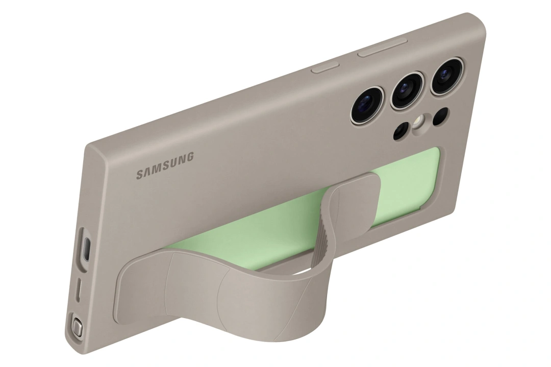 Samsung zadní kryt s poutkem pro Galaxy S24 Ultra, hnědá