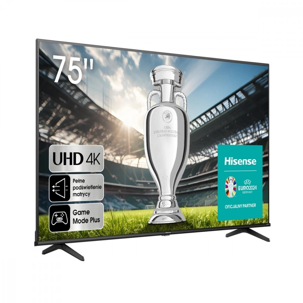 Televize Hisense 75A6K, černá