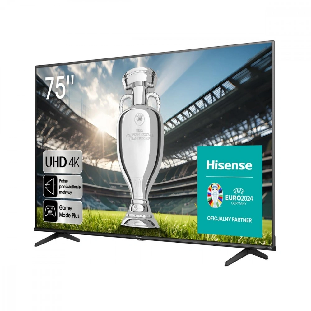 Televize Hisense 75A6K, černá