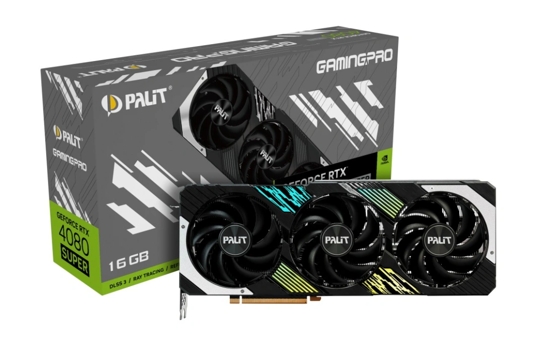 PALiT GeForce RTX 4080 Super GamingPro, 16GB GDDR6X