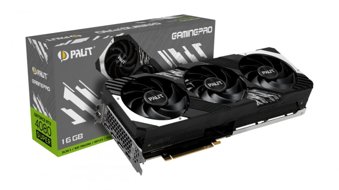 PALiT GeForce RTX 4080 Super GamingPro, 16GB GDDR6X