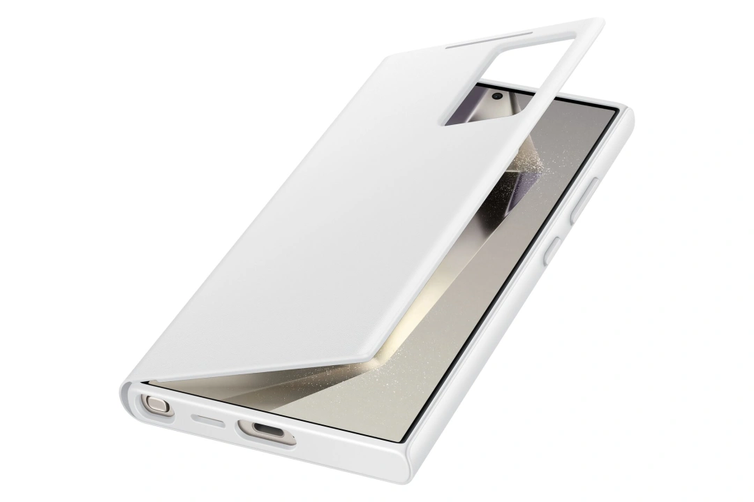 Samsung flipové pouzdro Smart View pro Galaxy S24 Ultra, bílá