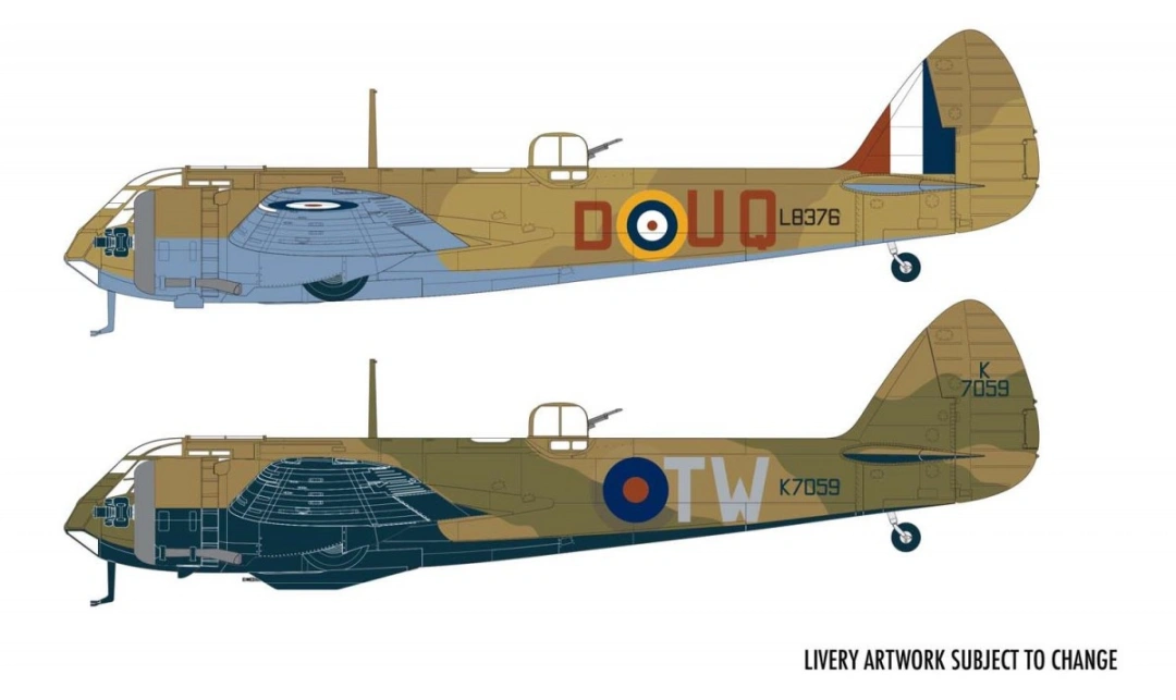 Airfix  Classic Kit letadlo A09190 - Bristol Blenheim Mk.1 (1:48)